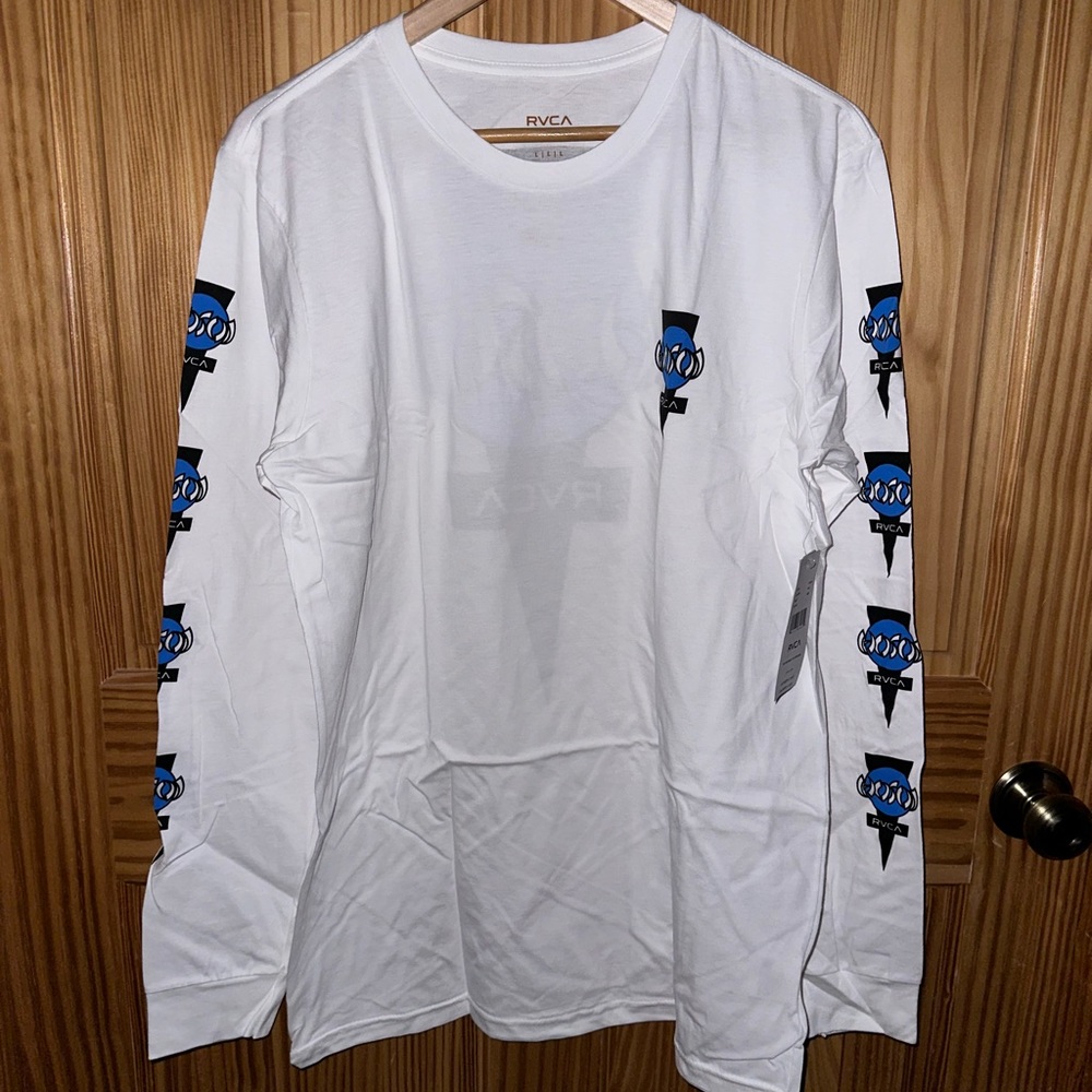 RVCA Men’s HOSOI White long sleeve